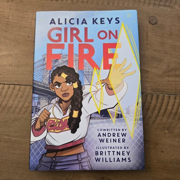 HarperAlley Other - Alicia Keys Girl on Fire Graphic Novel YA First Edition Hardcover Book